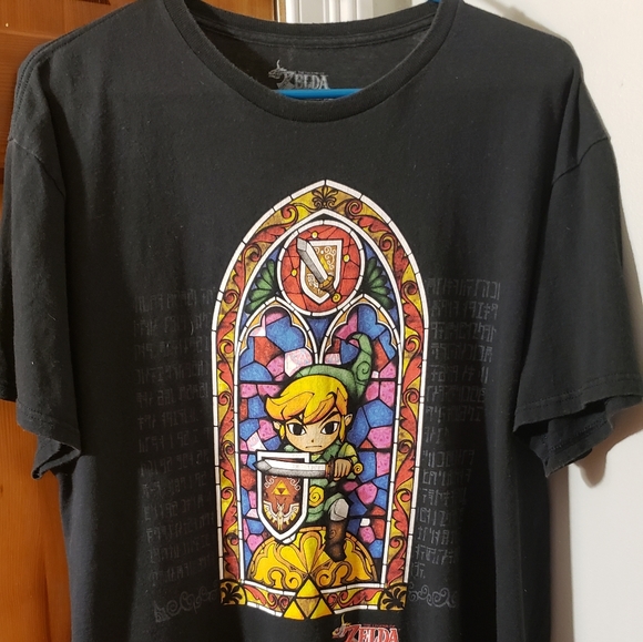Legend Of Zelda Windwaker Graphic T Shirt - Picture 1 of 3